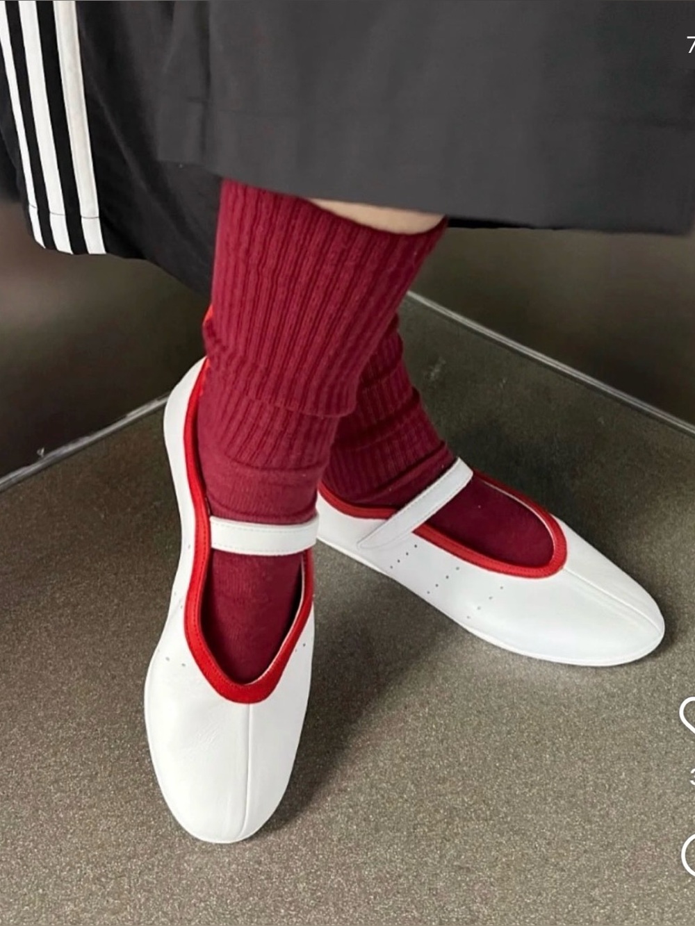 ADIDAS STAN SMITH LO BALLET SHOES - Picture 2 of 7